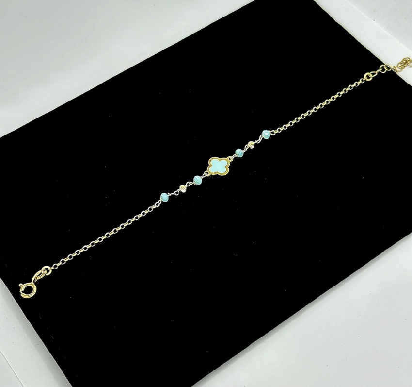 Bracciale Dafne azzurro  