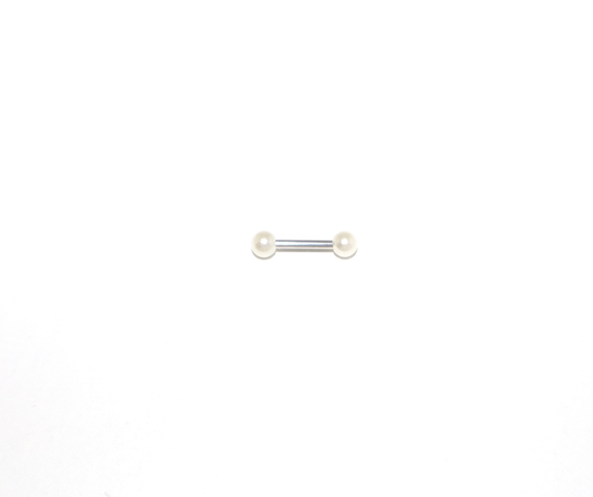 Piercing barretta perle  