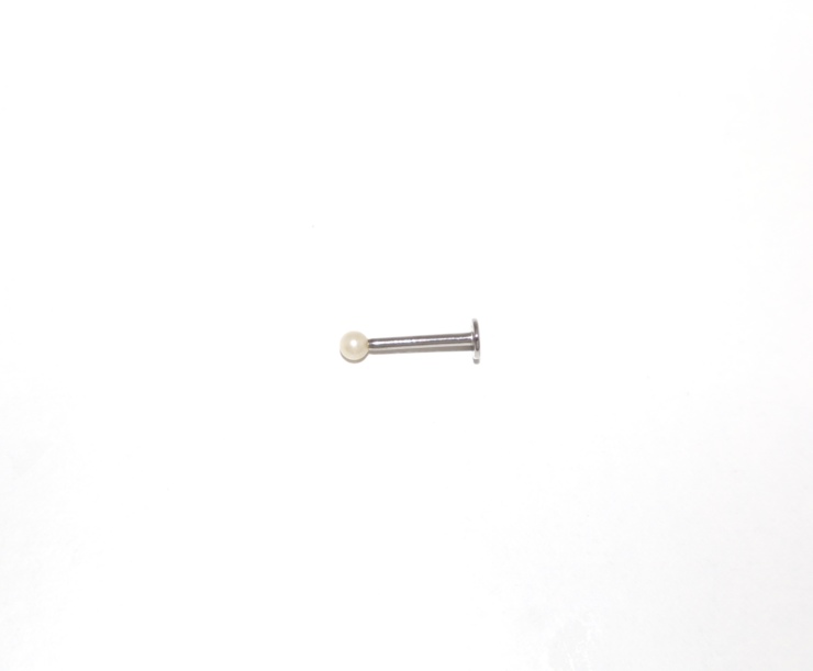 Piercing Labret perla