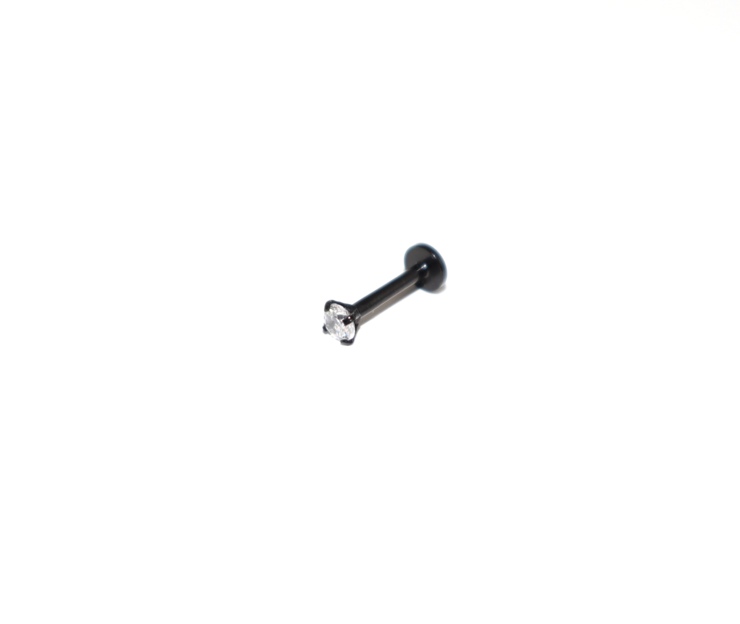 Piercing Labret zircone 