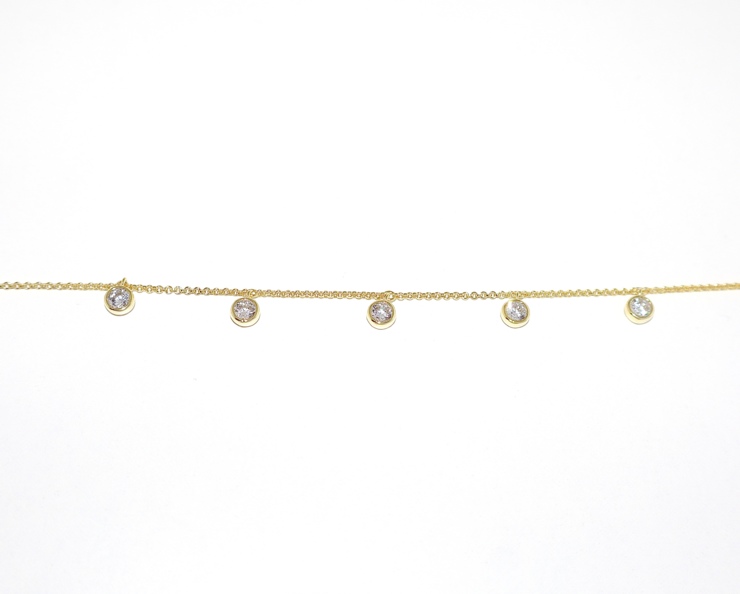 Bracciale Zirconi in argento 925