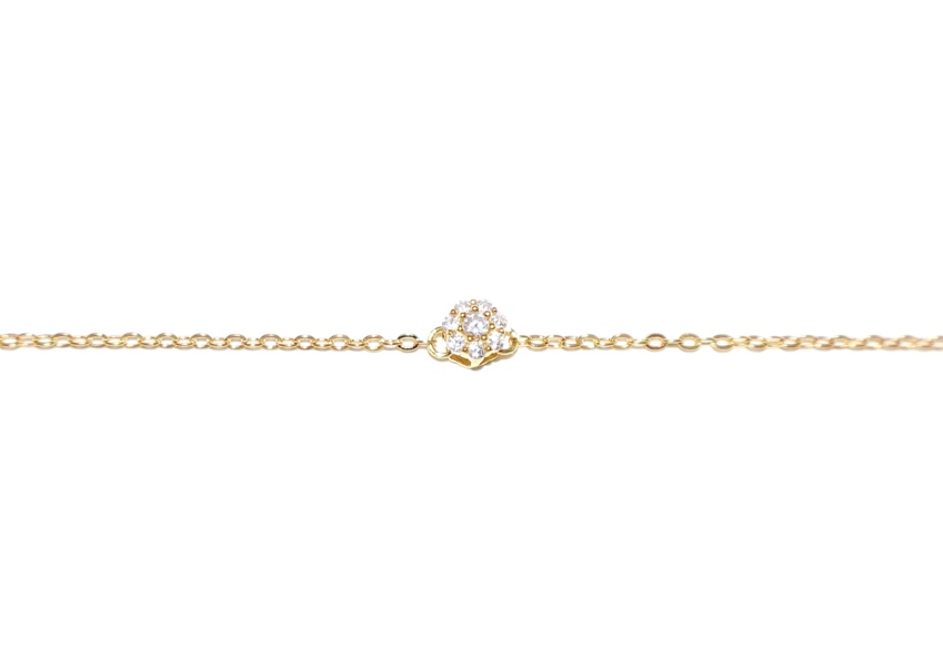 Bracciale Pallina zirconi  