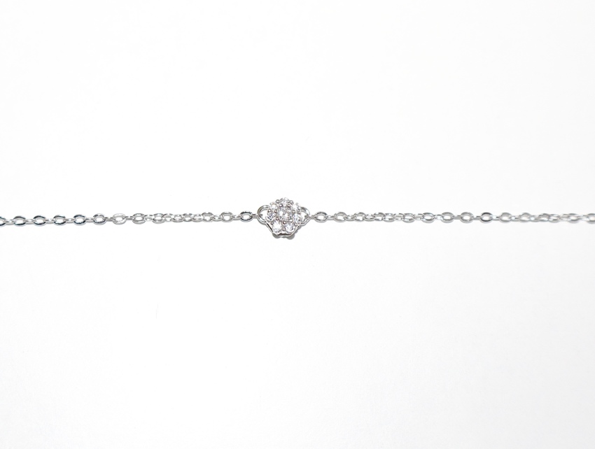 Bracciale Pallina zirconi  