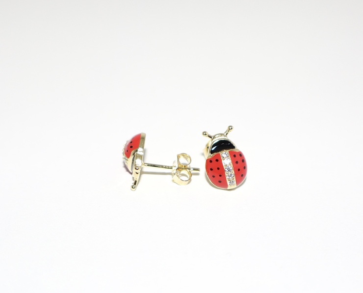 Orecchini Coccinella