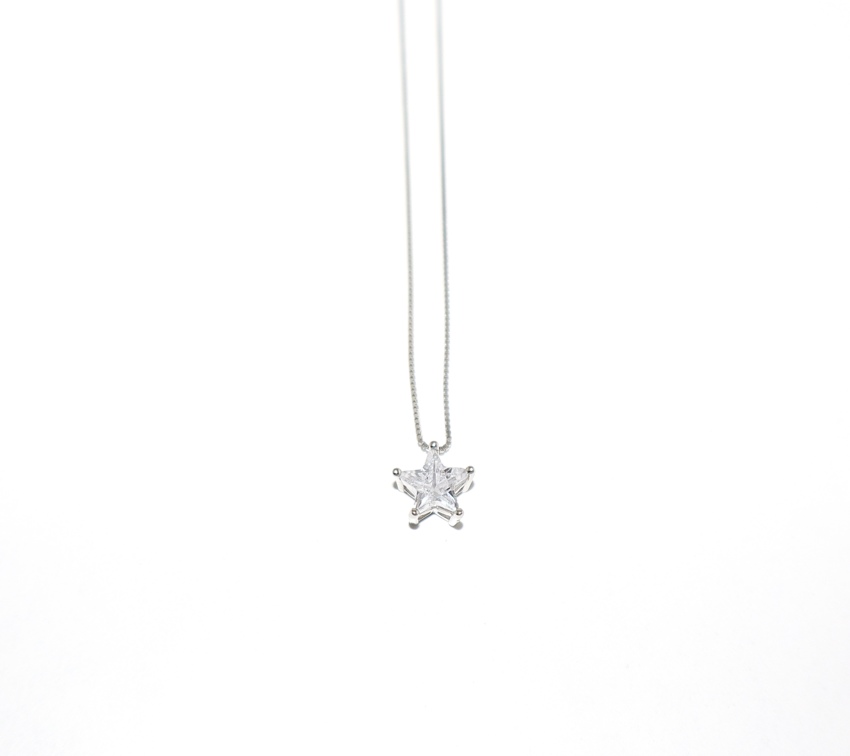 Collana stella Zircone  