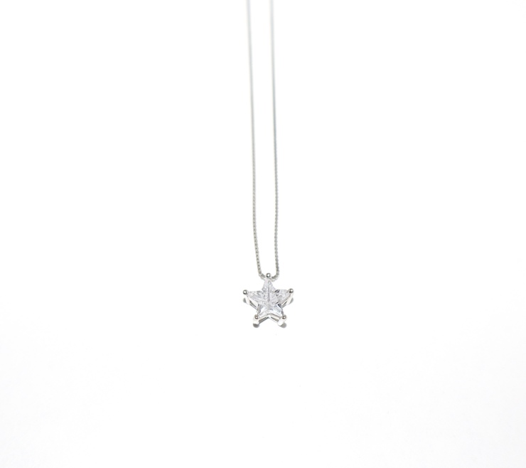 Collana stella Zircone