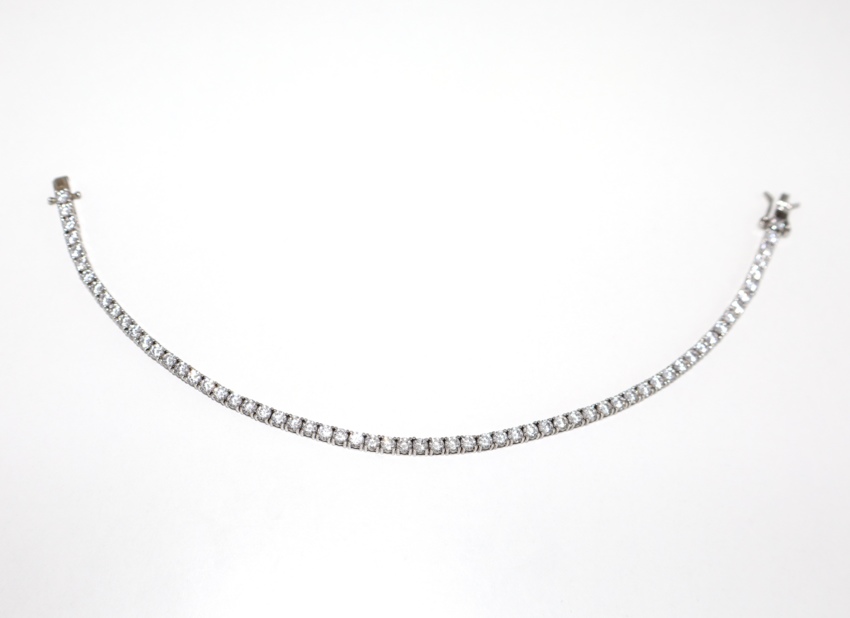 Bracciale Tennis Zirconi naturale  