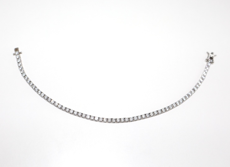 Bracciale Tennis Zirconi naturale