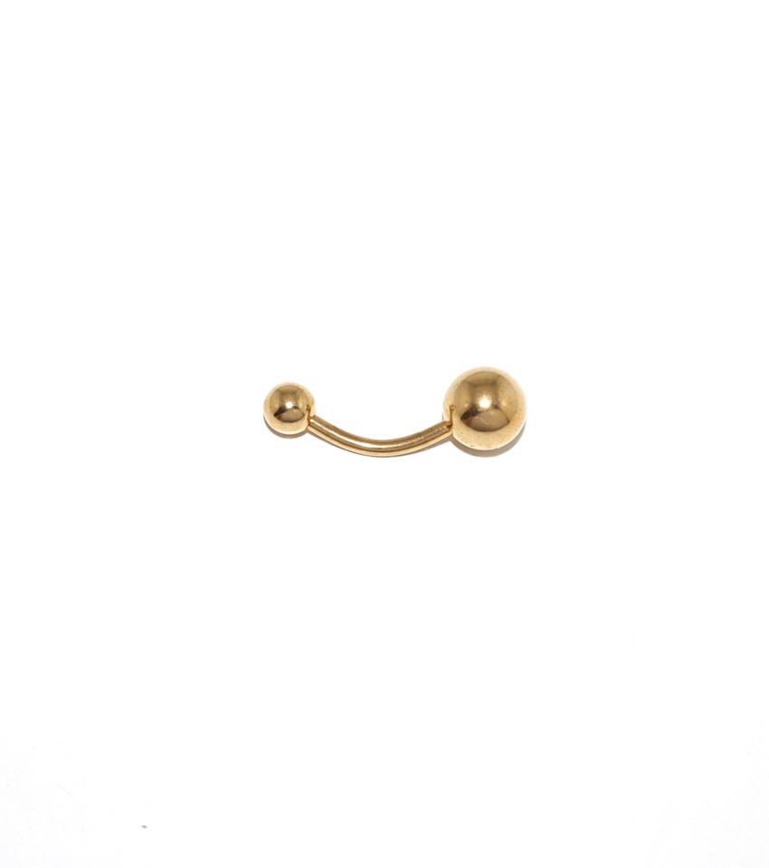 Piercing Banana placcato  
