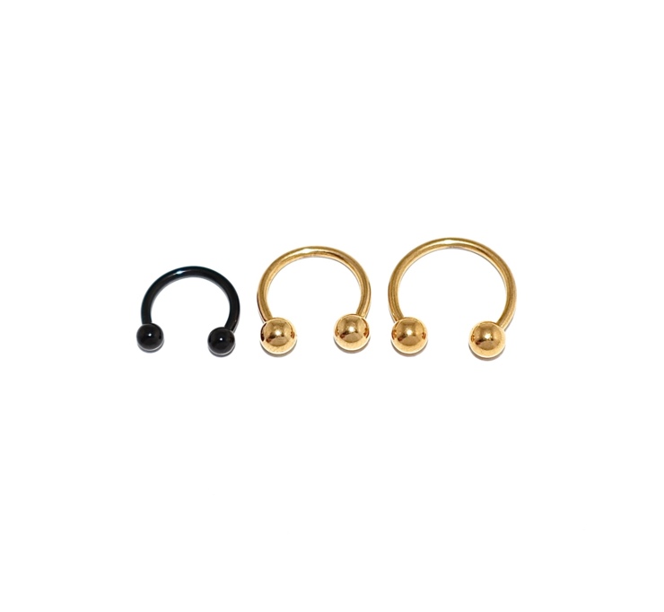 Piercing Circular Placcato