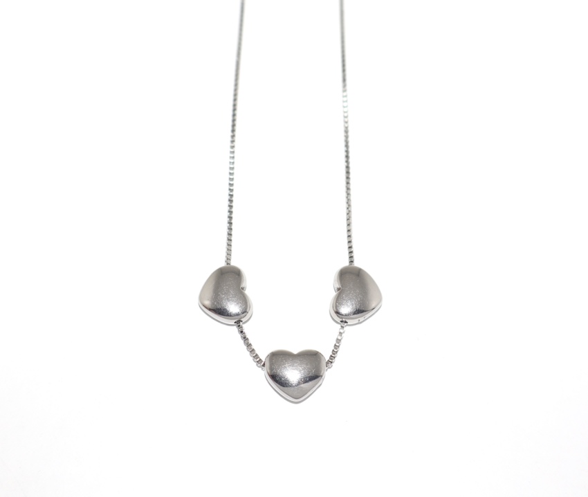 Collana tre cuori  