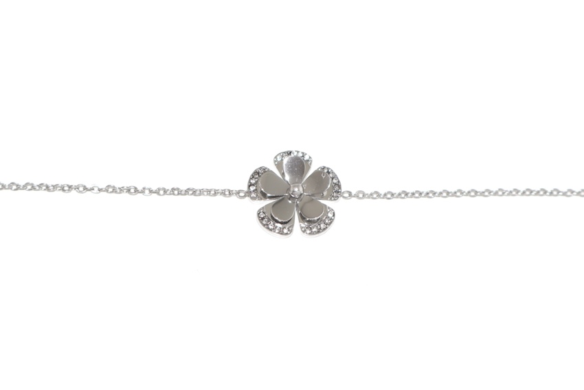 Bracciale Margherita e strass  