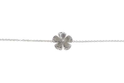 Bracciale Margherita e strass 