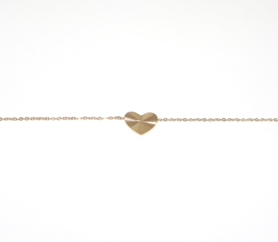 Bracciale Cuore Metallizzato 