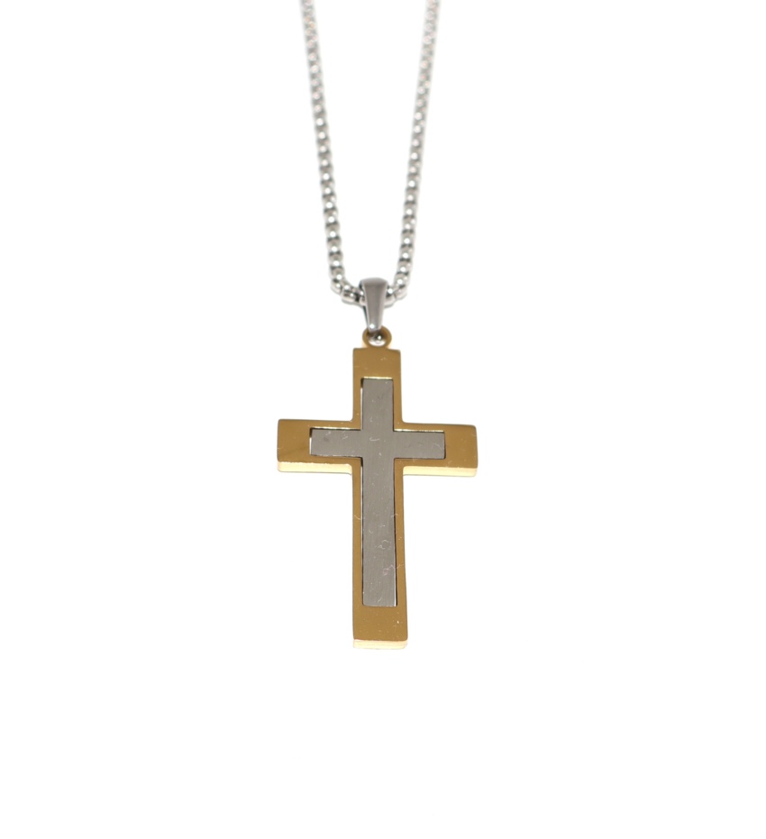 Collana Croce uomo  