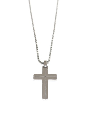 Collana Croce uomo 