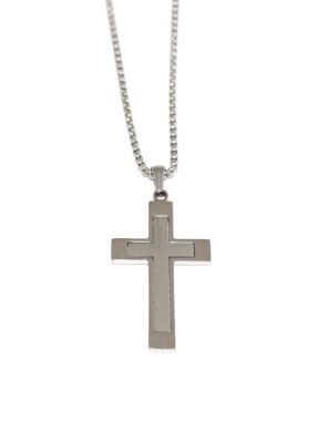 Collana Croce uomo 
