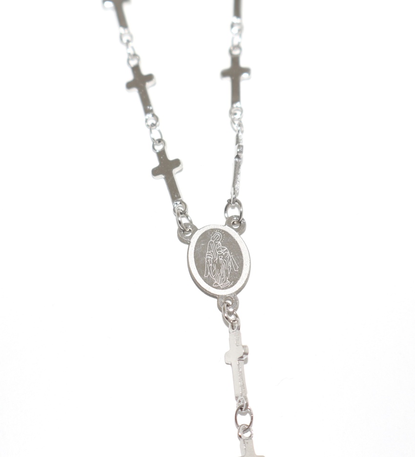 Collana Rosario e croci  