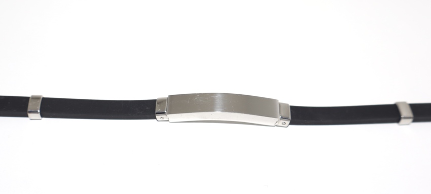 Bracciale Caucciù liscio  