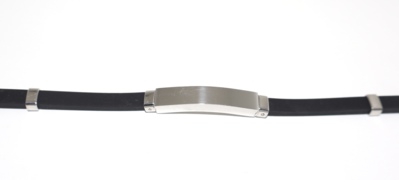 Bracciale Caucciù liscio 