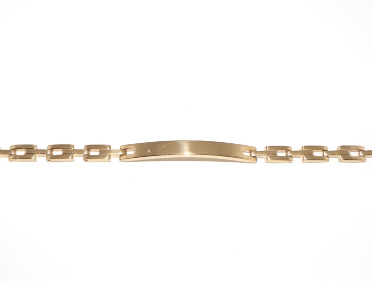 Bracciale targhetta